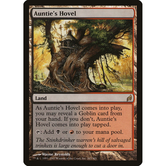 Auntie's Hovel rare 267 Magic the Gathering Lorwyn