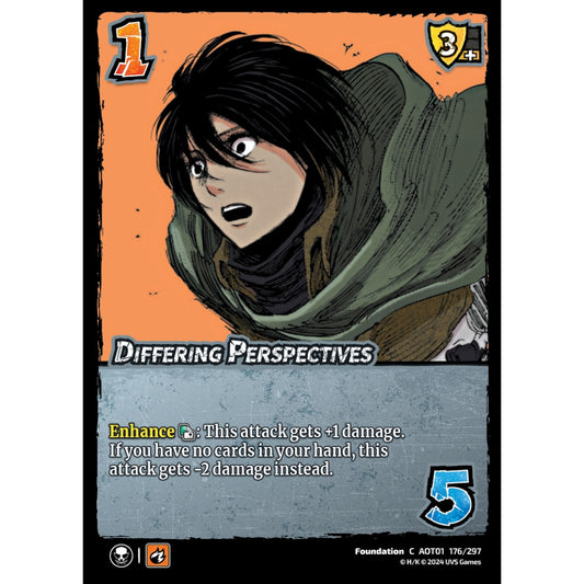Differing Perspectives, 176/297, C, UniVersus, Attack on Titan: Battle for Humanity