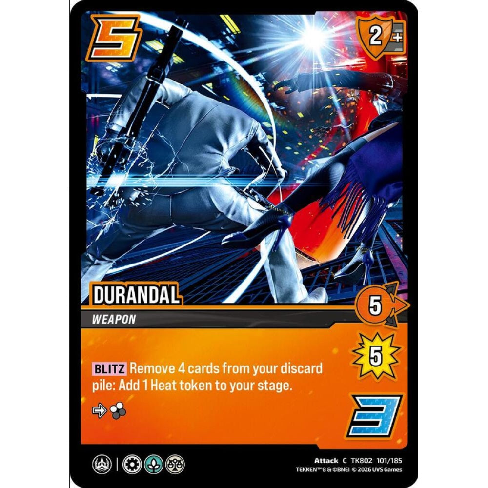 Durandal 101/185 TK802 Universus Tekken 8 Attack C