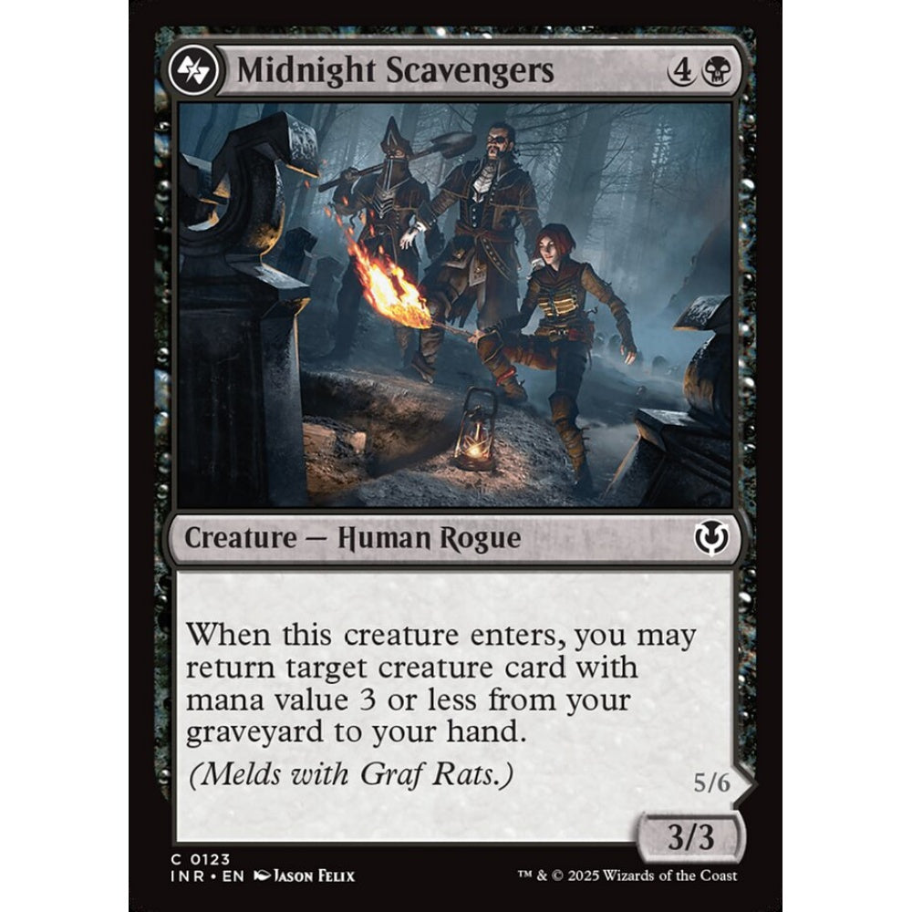 Midnight Scavengers, 123, common, Magic: The Gathering, Innistrad Remastered