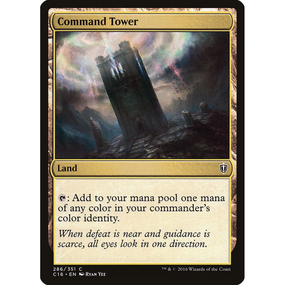 Command Tower common 286 Magic the Gathering Commander 2016