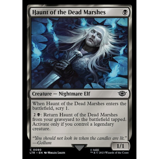Haunt of the Dead Marshes, common, 90, Magic the Gathering, The Lord of the Rings: Tales of Middle-earth