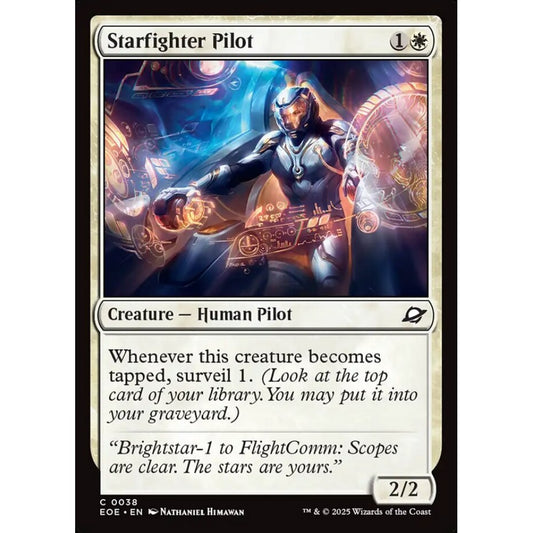 Starfighter Pilot common 38 Magic the Gathering Edge of Eternities