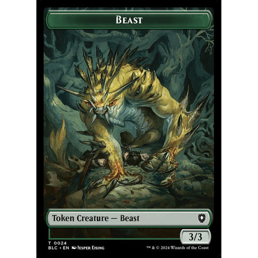 Beast, 24, common, Magic: The Gathering, Bloomburrow