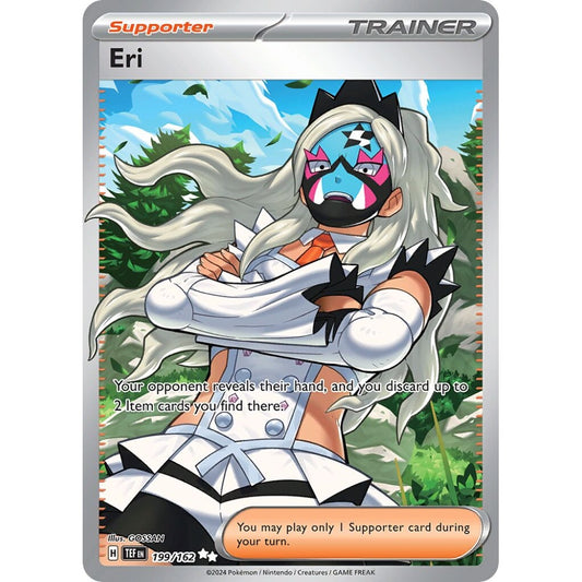 Eri Ultra Rare 199/162 Pokemon Card Game Temporal Forces