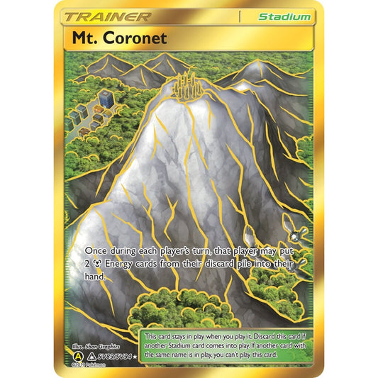 Mt. Coronet Rare Secret SV89/SV94 Pokemon Card Game Hidden Fates