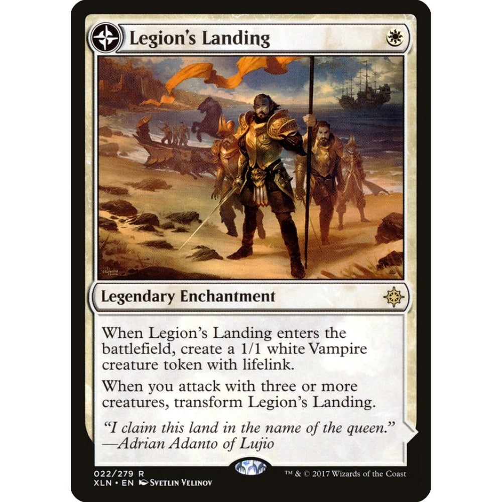 Legion's Landing // Adanto, the First Fort rare 22 Magic the Gathering Ixalan