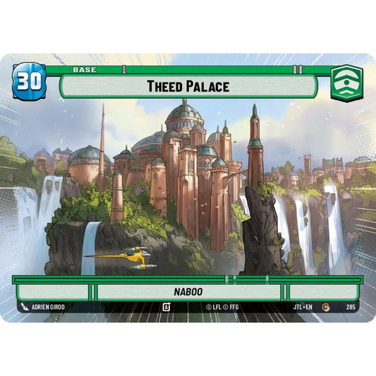 Theed Palace, C, JTL 285) Hyperspace, Star Wars Unlimited