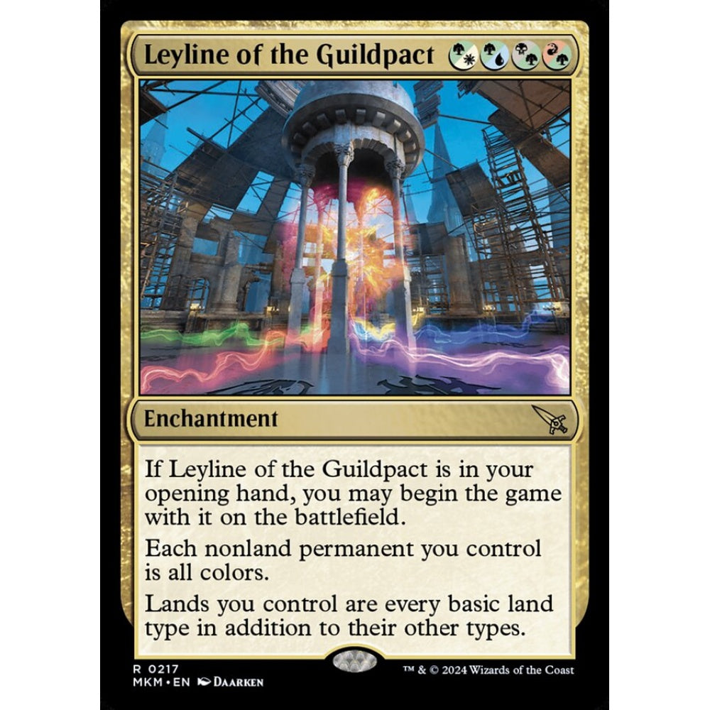 Leyline of the Guildpact rare 217 Magic the Gathering Murders at Karlov Manor