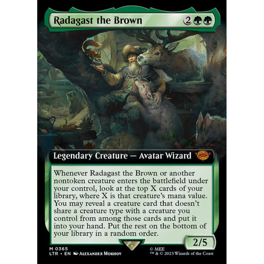 Radagast the Brown, mythic, 365, Magic the Gathering, The Lord of the Rings: Tales of Middle-earth