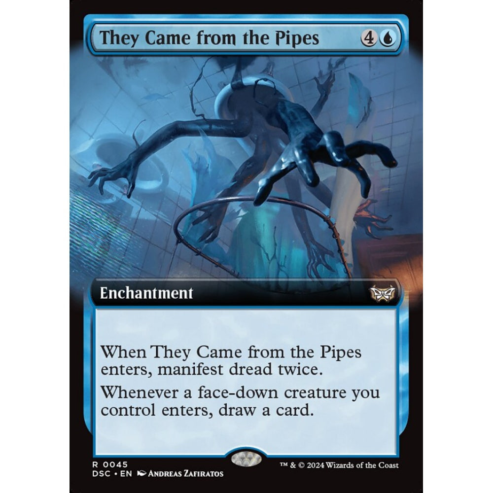 They Came from the Pipes, 45, rare, Magic: The Gathering, Duskmourn: House of Horror Commander