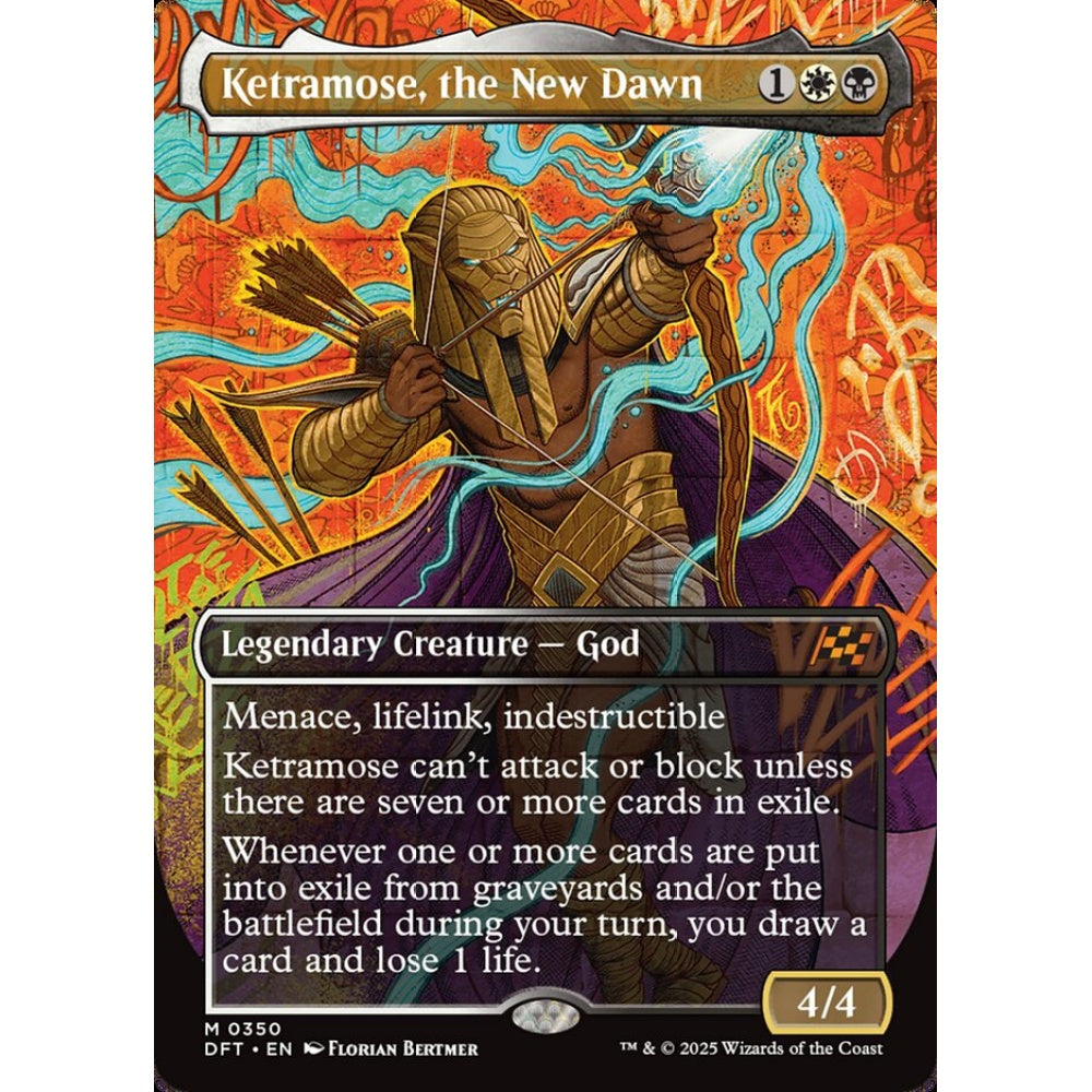 Ketramose, the New Dawn, 350, mythic, Magic: The Gathering, Aetherdrift