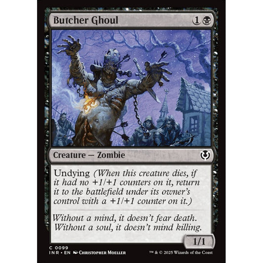Butcher Ghoul, 99, common, Magic: The Gathering, Innistrad Remastered