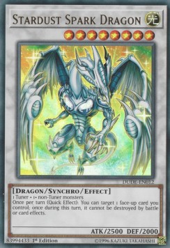 Stardust Spark Dragon - Duel Devastator (Ultra Rare) [DUDE-012]