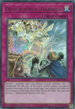 Dimensional Barrier - Duel Devastator (Ultra Rare) [DUDE-048]