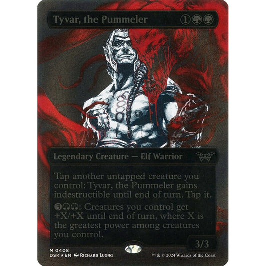 Tyvar, the Pummeler, 408, mythic, Magic: The Gathering, Duskmourn: House of Horror