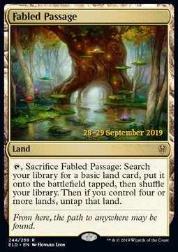 Fabled Passage (V.1) - Throne of Eldraine: Promos (Rare) [PELD-244]