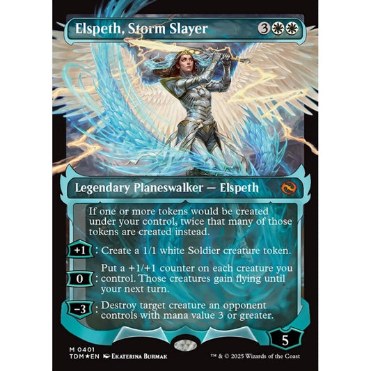 Elspeth, Storm Slayer mythic 401 Magic the Gathering Tarkir: Dragonstorm