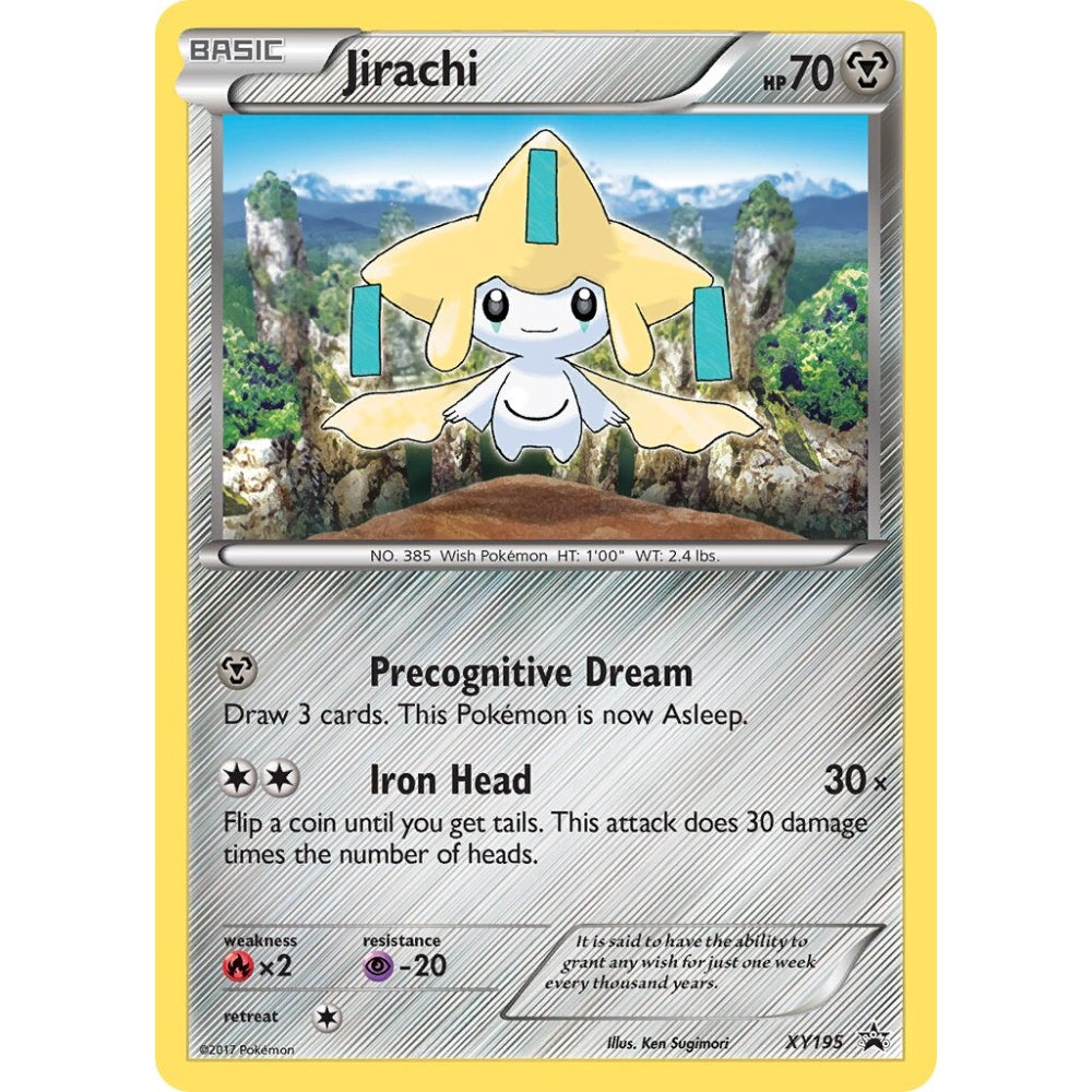 Jirachi Promo XY195 Pokemon Card Game XY Promos