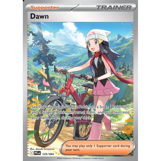 Dawn Special Illustration Rare 129/094 Pokemon Card Game Phantasmal Flames