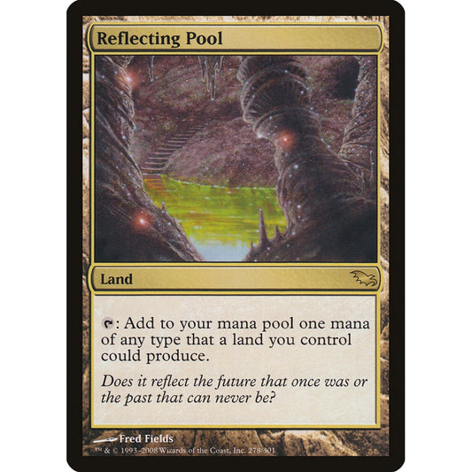 Reflecting Pool rare 278 Magic the Gathering Shadowmoor