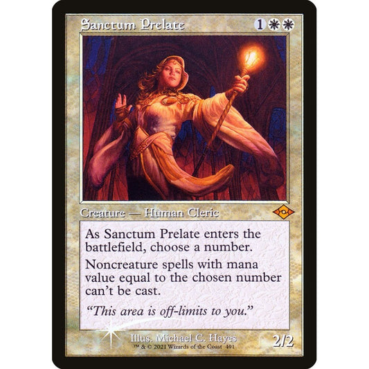 Sanctum Prelate mythic 491 Magic the Gathering Modern Horizons 2