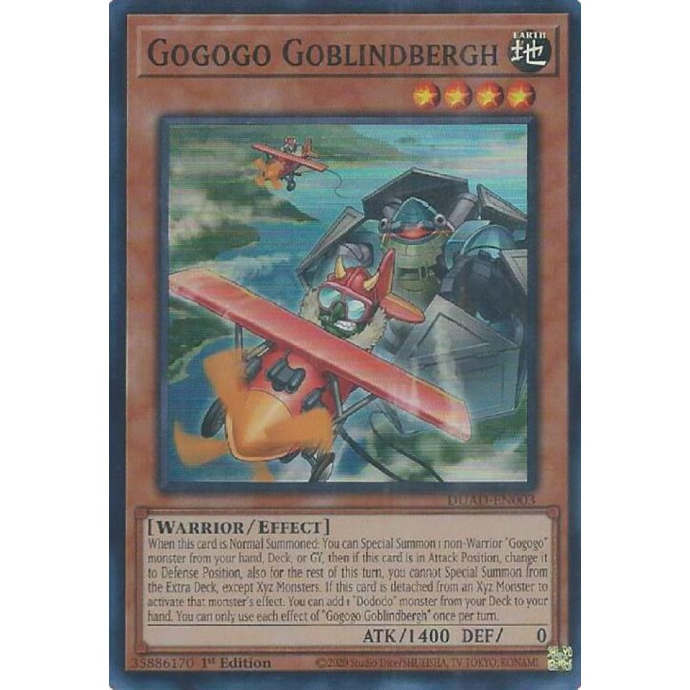 Gogogo Goblindbergh DUAD-EN003 Super Yu-Gi-Oh Duelist's Advance