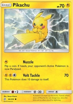 Pikachu - Cosmic Eclipse (Common) [CEC-66]
