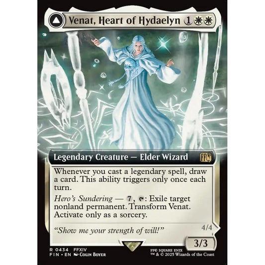 Venat, Heart of Hydaelyn // Hydaelyn, the Mothercrystal rare 434 Magic the Gathering Final Fantasy