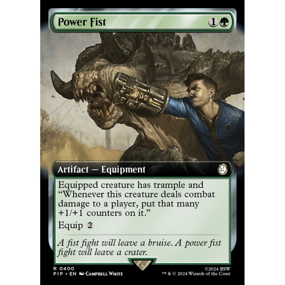 Power Fist rare 400 Magic the Gathering Fallout