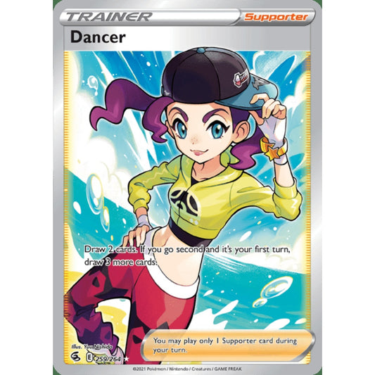 Dancer Full Art 259/264 Pokemon Card Game Fusion Strike