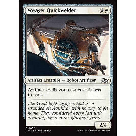 Voyager Quickwelder, 37, common, Magic: The Gathering, Aetherdrift