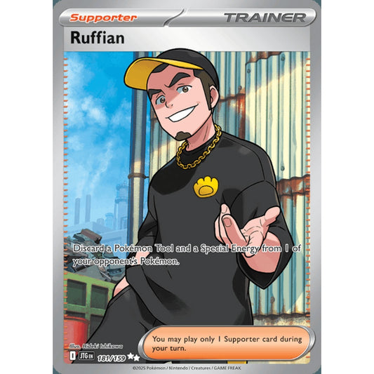 Ruffian Full Art 181/159 Pokemon Card Game Journey Together