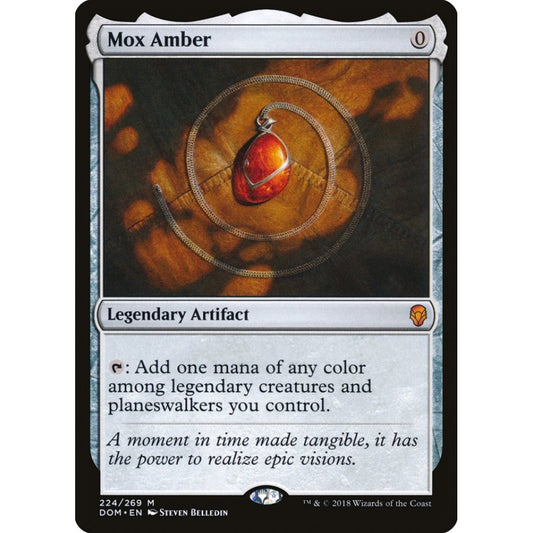 Mox Amber mythic 224 Magic the Gathering Dominaria