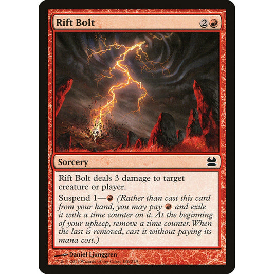 Rift Bolt common 126 Magic the Gathering Modern Masters