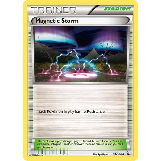 Magnetic Storm Uncommon 91/106 Pokemon Card Game Flashfire