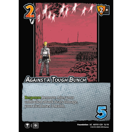Against a Tough Bunch, 15/19, UC, UniVersus, Attack on Titan: Battle for Humanity