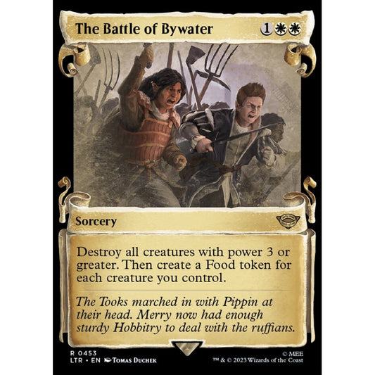 The Battle of Bywater, rare, 453, Magic the Gathering, The Lord of the Rings: Tales of Middle-earth