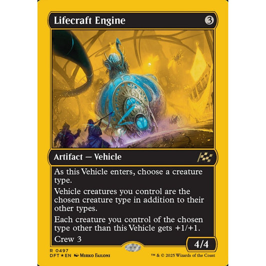 Lifecraft Engine, 497, rare, Magic: The Gathering, Aetherdrift