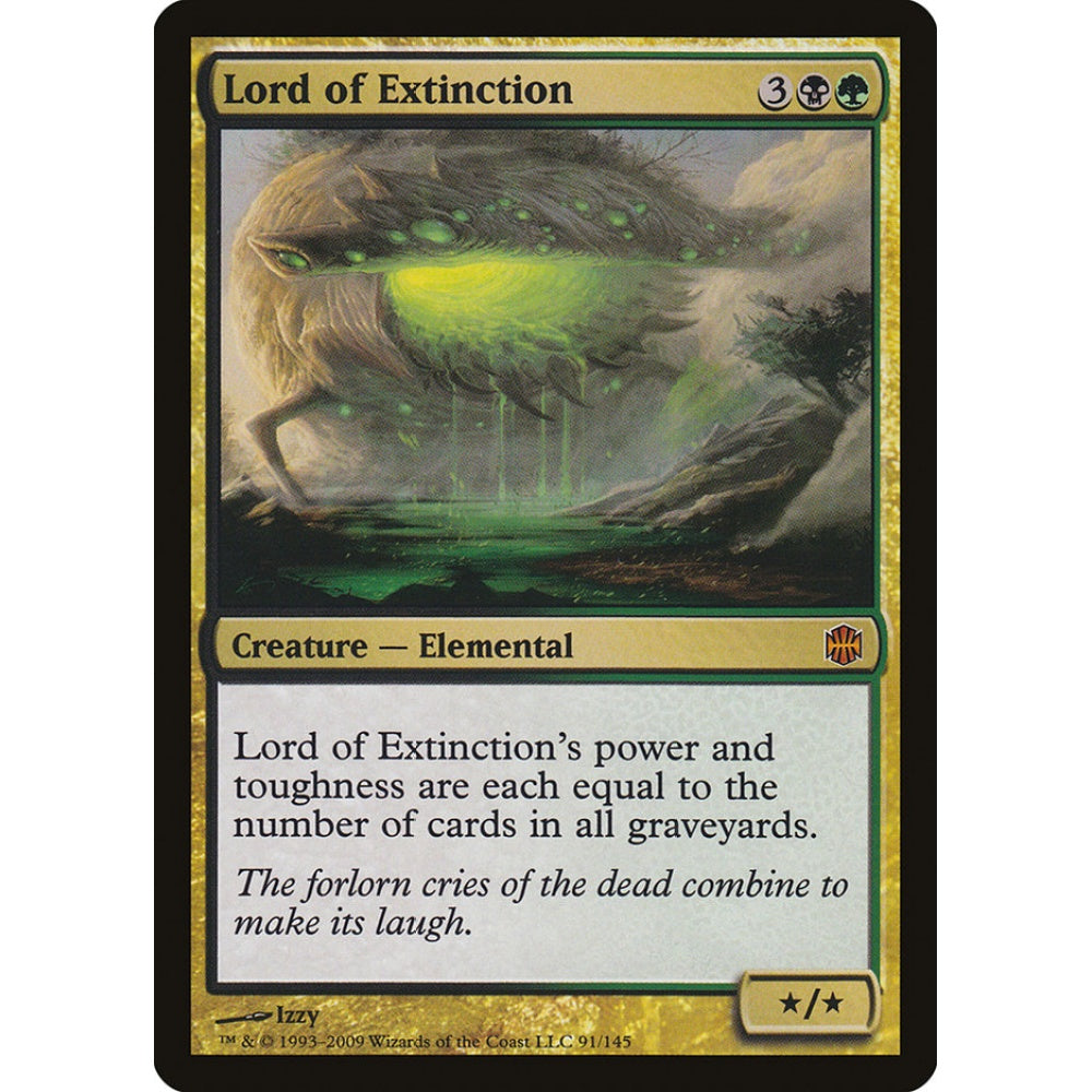 Lord of Extinction mythic 91 Magic the Gathering Alara Reborn