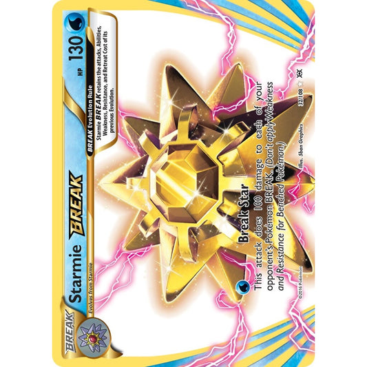 Starmie BREAK Rare BREAK 32/108 Pokemon Card Game Evolutions