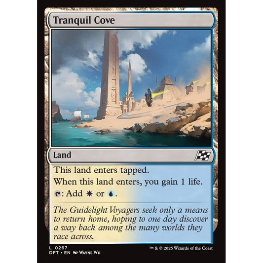Tranquil Cove, 267, common, Magic: The Gathering, Aetherdrift