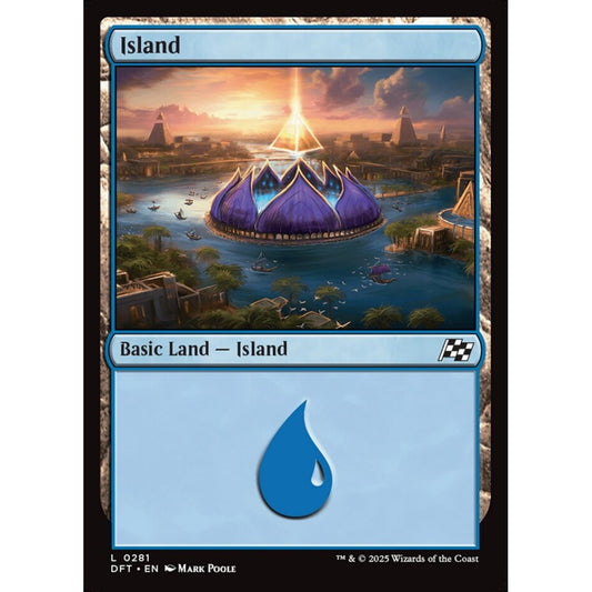 Island, 281, common, Magic: The Gathering, Aetherdrift