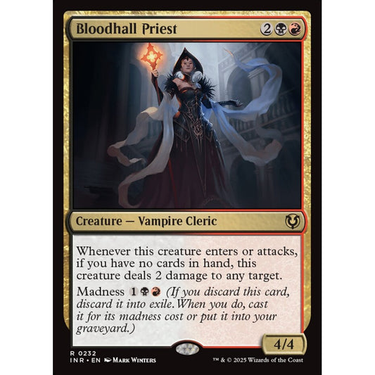Bloodhall Priest, 232, rare, Magic: The Gathering, Innistrad Remastered