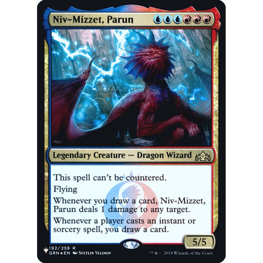 Niv-Mizzet, Parun rare GRN-192 Magic the Gathering The List