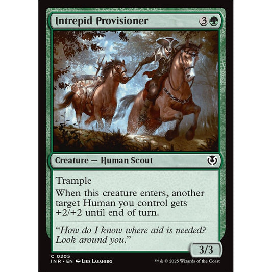Intrepid Provisioner, 205, common, Magic: The Gathering, Innistrad Remastered