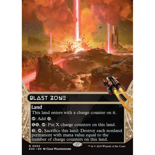 Blast Zone rare 2 Magic the Gathering Edge of Eternities: Stellar Sights