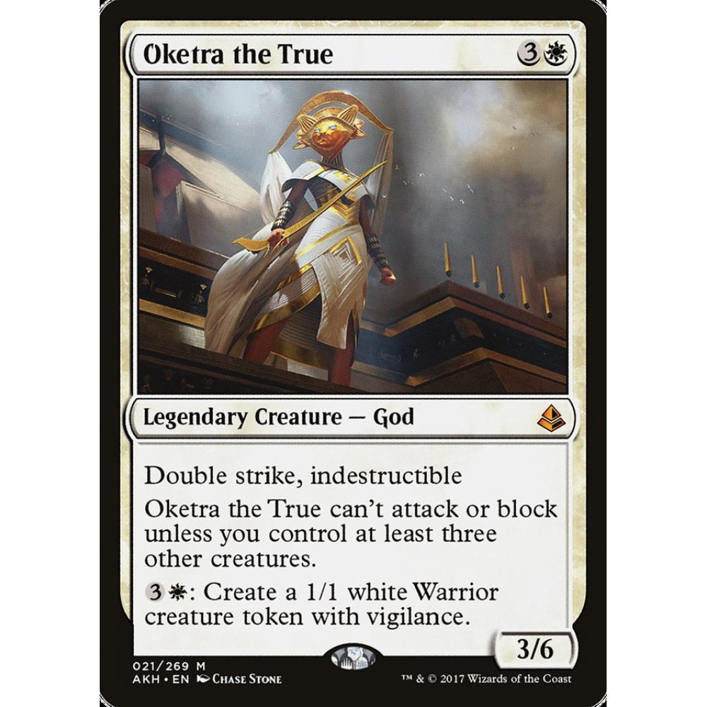 Oketra the True mythic 21 Magic the Gathering Amonkhet