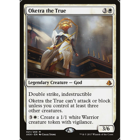 Oketra the True mythic 21 Magic the Gathering Amonkhet