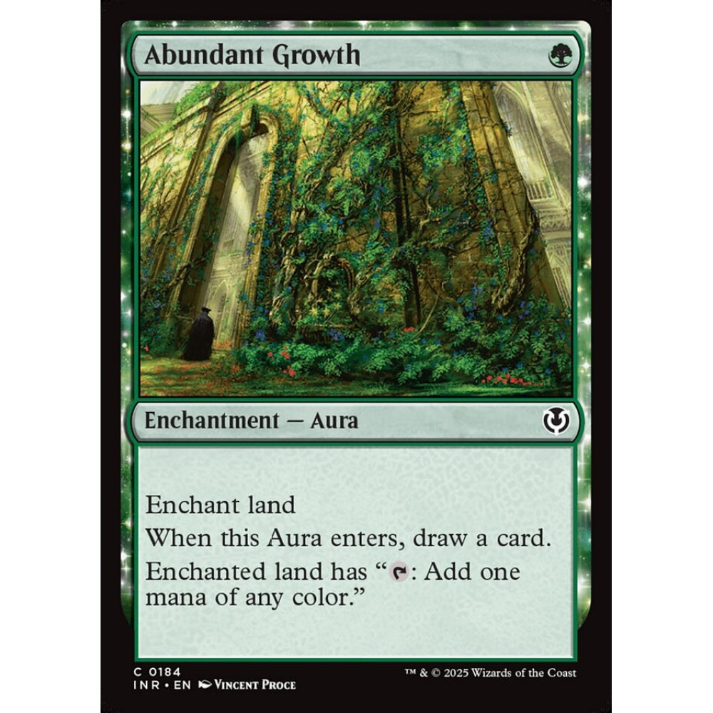Abundant Growth, 184, common, Magic: The Gathering, Innistrad Remastered
